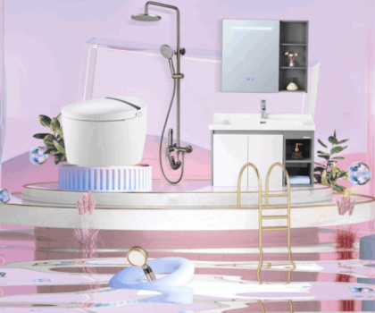 藝術與自然構筑衛(wèi)浴間的意境之美