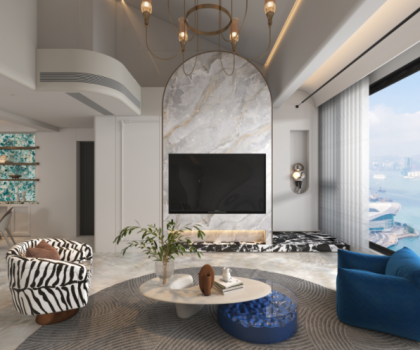 輕奢法式全案|精工奢石，主打一個優雅浪漫