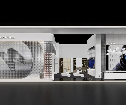 火爆出圈|宏宇陶瓷旗艦新品ROLLS瑰麗石亮相廣州設計周，收獲各方贊譽~