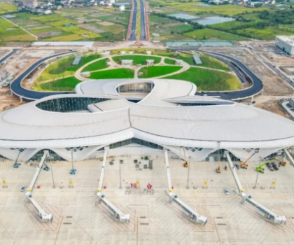 埃飛靈廣告亮相臺州新機場